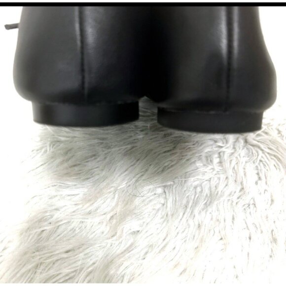 Empress Square Toe Black Ballet Flat Shoes Soft Comfy Leather Eur Size 41 US 10 - Picture 12 of 12